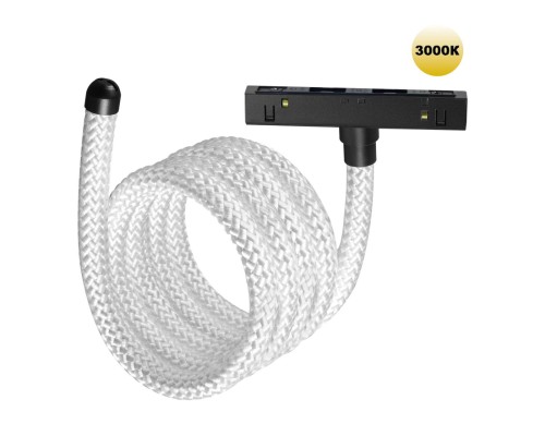 359334 KONST NT24 000 черный Трековый светильник для низковольтного шинопровода FLUM IP20 LED 25W 3000K 48V 2420Лм RAMO