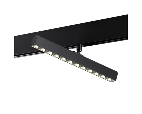 358610 SHINO NT21 035 черный Трековый светильник для низковольного шинопровода IP20 LED 4000K 12W 48V FLUM