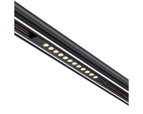 359511 SHINO NT24 126 черный Трековый светильник для низковольт. шинопровода арт.135179-135180 IP20 LED 12W 48V 3000K 580Лм FLUM