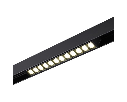 359488 SHINO NT24 134 черный Трековый низковольт. св-к диммир. со сменой цв.температуры, пульт ДУ/Tuya Smart Life IP20 LED 12W 48V 3000-6500K FLUM