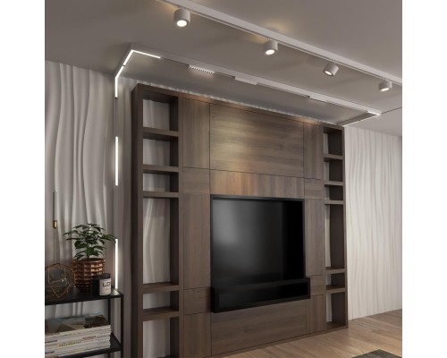 359501 SHINO NT24 137 белый Трековый низковольт. св-к диммир. со сменой цв.температуры, пульт ДУ/Tuya Smart Life IP20 LED 24W 48V 3000-6500K FLUM