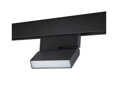 358626 SHINO NT21 039 черный Трековый низковольтный св-к диммируемый с ДУ, со сменой цв.температуры IP20 LED 3000~6500К 10W 48V FLUM