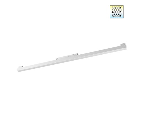 359620 SHINO NT25 000 белый Трековый светильник для низков. шинопровода с переключ. цв. темпер. IP20 LED 3000К\4000К\6000К 30W 48V FLUM