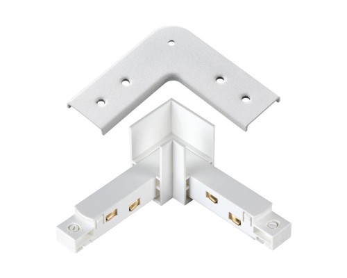 135104 SHINO NT20 026 белый Соединитель с токопроводом для шинопровода 