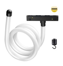 359137 KONST NT23 068 черный Трековый светильник для низковольтного шинопровода FLUM IP20 LED 3000К 14W 48V 1400Лм RAMO