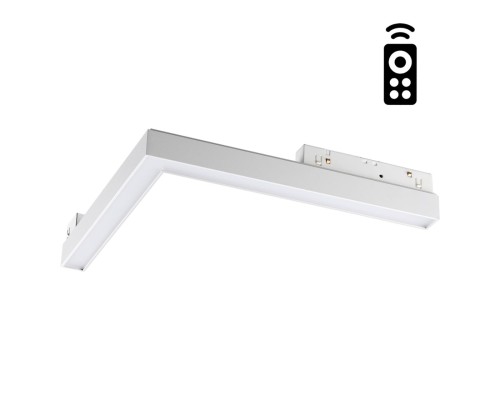 358912 SHINO NT22 белый Трековый светильник для низков.шинопровода диммируемый с пультом ДУ со сменой цв.температуры IP20 LED 3000~6500К 24W 48V FLUM