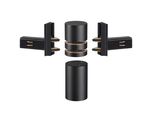 135249 SHINO NT24 116 черный Соединитель с токопроводом гибкий угловой 