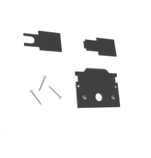 135246Y NT24 123 черный Заглушка торцевая для шинопровода арт.135242; 135244 IP20 FLUM