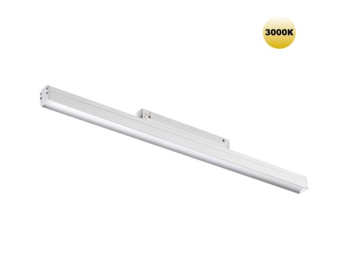 359200 SHINO NT23 079 белый Трековый светильник для низков. шинопровода IP20 LED 3000К 24W 48V 1800Лм FLUM