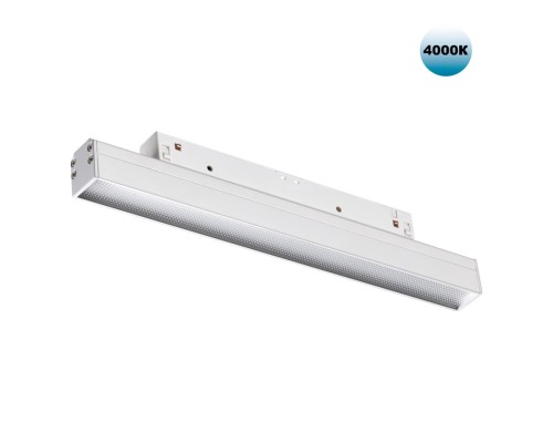 358413 SHINO NT20 027 белый Трековый светильник для низков. шинопровода IP20 LED 4000K 12W 48V FLUM