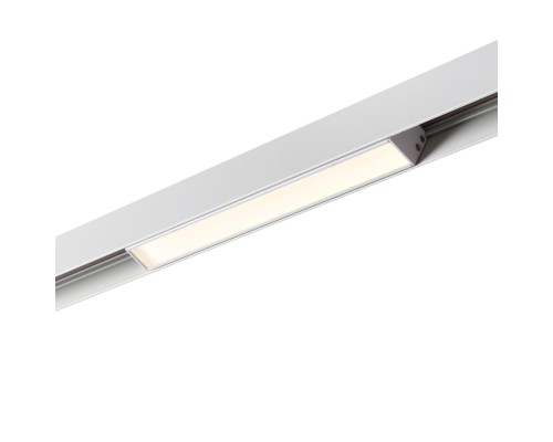 358617 SHINO NT21 038 белый Трековый низковольтный св-к диммируемый с ДУ, со сменой цв.температуры IP20 LED 3000~6500К 12W 48V FLUM