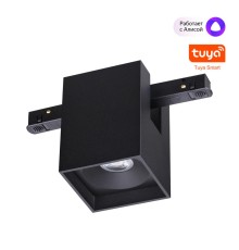 359519 SHINO NT24 130 черный Трековый низковольт. св-к диммир. со сменой цв.температуры, пульт ДУ/Tuya Smart Life IP20 LED 10W 48V 3000-6000K FLUM