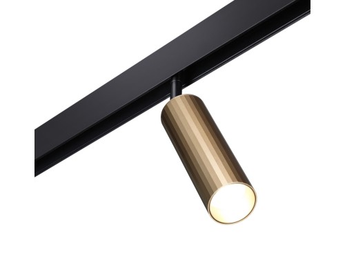 358988 SHINO NT22 бронза светлая/черный Трековый светильник для низковольного шинопровода IP20 LED 4000K 15W 48V FLUM