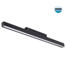 358416 SHINO NT20 027 черн Трековый светильник для низков. шинопровода IP20 LED 4000K 24W 48V FLUM