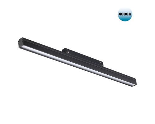 358416 SHINO NT20 027 черн Трековый светильник для низков. шинопровода IP20 LED 4000K 24W 48V FLUM