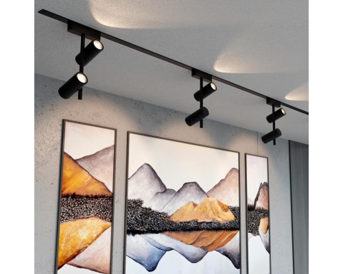 359272 SHINO NT23 051 черный Трековый светильник для низковольтного шинопровода IP20 LED 16W 48V 1360Лм 3000К SMAL