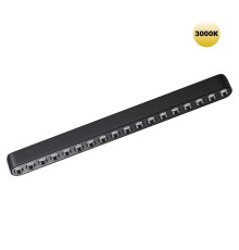 359244 SHINO NT23 047 черный Трековый светильник для низковольтного шинопровода IP20 LED 18W 48V 1710Лм 3000К SMAL