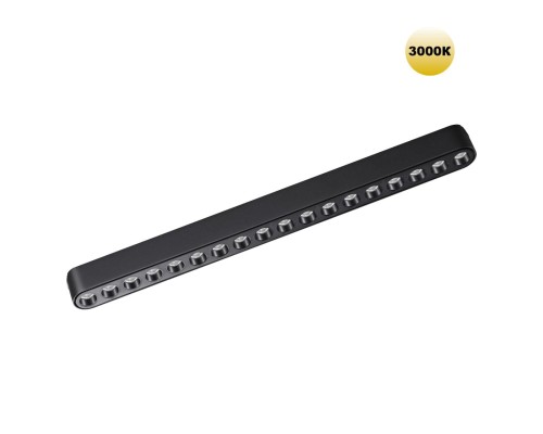 359244 SHINO NT23 047 черный Трековый светильник для низковольтного шинопровода IP20 LED 18W 48V 1710Лм 3000К SMAL