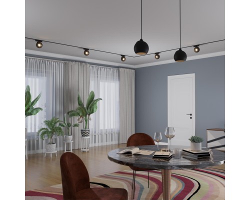 359100 SHINO NT23 053 черный Трековый светильник для низков. шинопровода IP20 LED 4000K 12W 48V 960Лм SMAL