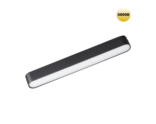 359238 SHINO NT23 047 черный Трековый светильник для низковольтного шинопровода IP20 LED 12W 48V 720Лм 3000К SMAL