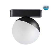 359096 SHINO NT23 052 черный Трековый светильник для низков. шинопровода IP20 LED 4000K 10W 48V 800Лм SMAL