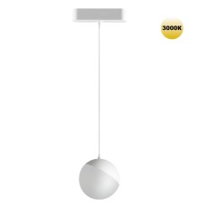 359261 SHINO NT23 052 белый Трековый светильник для низковольтного шинопровода IP20 LED 10W 48V 800Лм 3000К SMAL