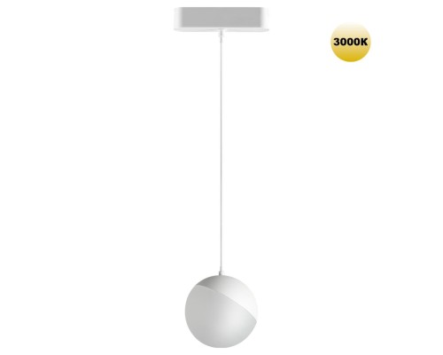 359261 SHINO NT23 052 белый Трековый светильник для низковольтного шинопровода IP20 LED 10W 48V 800Лм 3000К SMAL