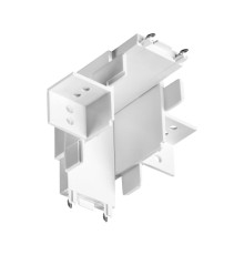 135283 SHINO NT24 174 белый Соединитель «Г» токопроводящий для шинопровода в ГКЛ (для арт.135198; 135200) IP20 48V SMAL