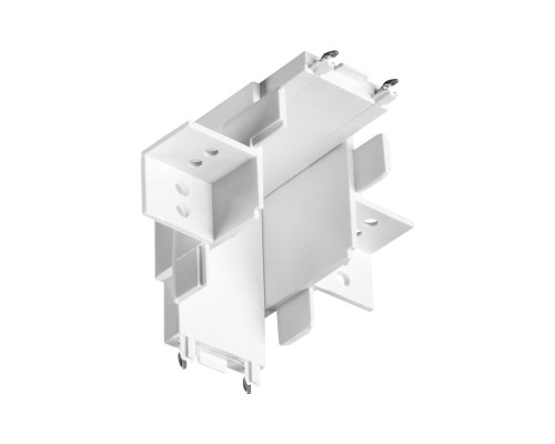 135283 SHINO NT24 174 белый Соединитель «Г» токопроводящий для шинопровода в ГКЛ (для арт.135198; 135200) IP20 48V SMAL