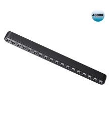 359078 SHINO NT23 047 черный Трековый светильник для низковольтного шинопровода IP20 LED 18W 48V 4000K 1710Лм SMAL