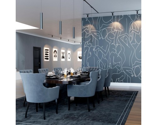 359268 SHINO NT23 050 черный Трековый светильник для низковольтного шинопровода IP20 LED 9W 48V 855Лм 3000К SMAL