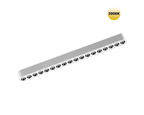 359245 SHINO NT23 047 белый Трековый светильник для низковольтного шинопровода IP20 LED 18W 48V 1710Лм 3000К SMAL