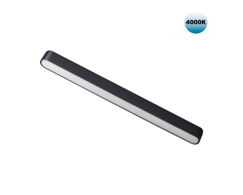 359074 SHINO NT23 047 черный Трековый светильник для низковольтного шинопровода IP20 LED 18W 48V 4000K 1080Лм SMAL