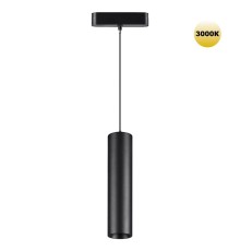 359268 SHINO NT23 050 черный Трековый светильник для низковольтного шинопровода IP20 LED 9W 48V 855Лм 3000К SMAL