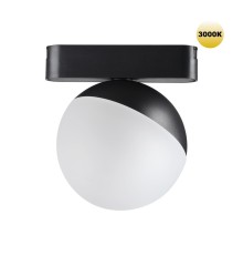 359262 SHINO NT23 052 черный Трековый светильник для низковольтного шинопровода IP20 LED 10W 48V 800Лм 3000К SMAL