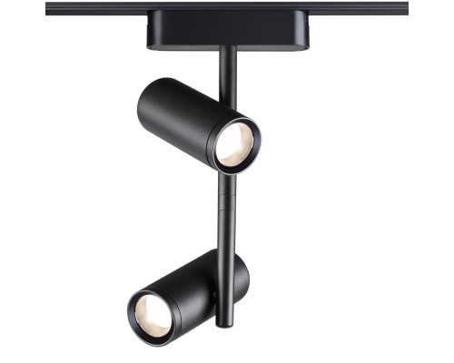 359272 SHINO NT23 051 черный Трековый светильник для низковольтного шинопровода IP20 LED 16W 48V 1360Лм 3000К SMAL