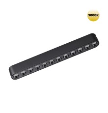 359242 SHINO NT23 047 черный Трековый светильник для низковольтного шинопровода IP20 LED 12W 48V 1140Лм 3000К SMAL