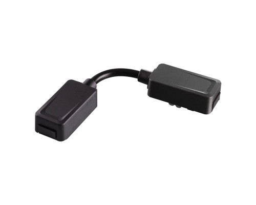 135223 SHINO NT23 045 черный Гибкий соединитель-токопровод для низковольтного шинопровода встраиваемого в ГКЛ и натяжной потолок IP20 48V SMAL