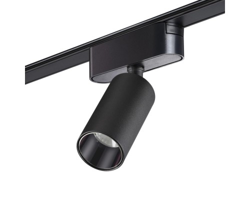 359254 SHINO NT23 049 черный Трековый светильник для низковольтного шинопровода IP20 LED 12W 48V 1080Лм 3000К SMAL
