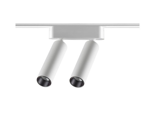 359087 SHINO NT23 048 белый Трековый светильник для низков. шинопровода IP20 LED 4000K 2*7W 48V 1260Лм SMAL