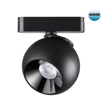 359100 SHINO NT23 053 черный Трековый светильник для низков. шинопровода IP20 LED 4000K 12W 48V 960Лм SMAL