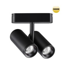 359274 SHINO NT23 051 черный Трековый светильник для низковольтного шинопровода IP20 LED 16W 48V 1360Лм 3000К SMAL