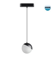 359094 SHINO NT23 052 черный Трековый светильник для низков. шинопровода IP20 LED 4000K 10W 48V 800Лм SMAL