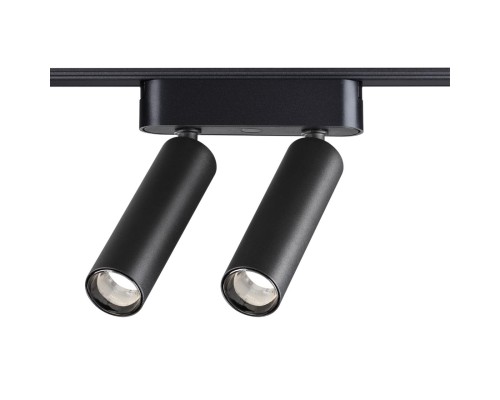 359086 SHINO NT23 048 черный Трековый светильник для низков. шинопровода IP20 LED 4000K 2*7W 48V 1260Лм SMAL