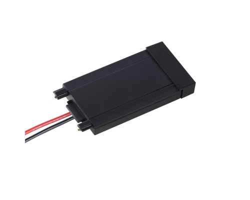 135226 SHINO NT23 043 черный Токопровод для накладного трека IP20 48V SMAL