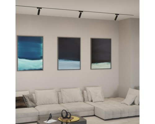 359256 SHINO NT23 049 черный Трековый светильник для низковольтного шинопровода IP20 LED 15W 48V 1275Лм 3000К SMAL