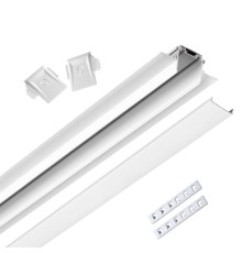 135198 SHINO NT23 044 белый Низковольтный шинопровод для встраиваемого монтажа в ГКЛ 1м IP20 48V SMAL