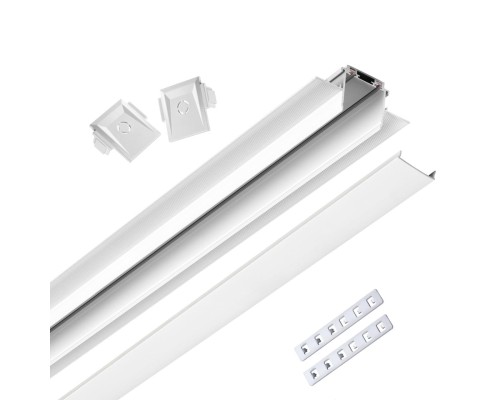 135198 SHINO NT23 044 белый Низковольтный шинопровод для встраиваемого монтажа в ГКЛ 1м IP20 48V SMAL