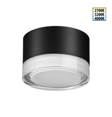 359715 STREET NT25 714 черный Светильник ландшафтный с переключ. цветовой температуры IP65 LED 12W 100-240V 2700К\3200К\4000К ESTIMA