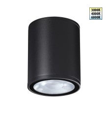 359535 STREET NT25 000 черный Светильник ландшафтный с переключ. цветовой температуры IP65 LED 10W 100-240V 3000К\4000К\6000К TUMBLER